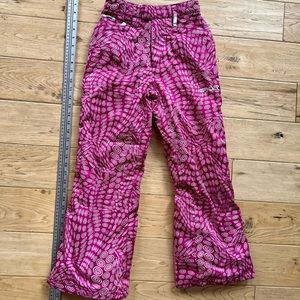 Spyder girls size 10 ski pants